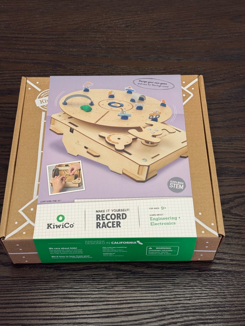 New KiwiCo Record Racer – Never Opened